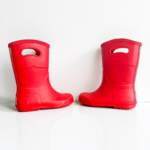 Kids Red Hunter Rain Boots Waterproof Rubber Boots Target Collab Size 2 - Picture 4 of 7